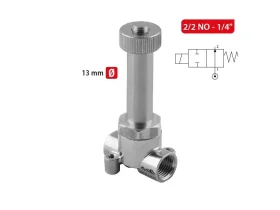 X2F 2/2 NO/SS - SOLENOID PRO KAPALINY