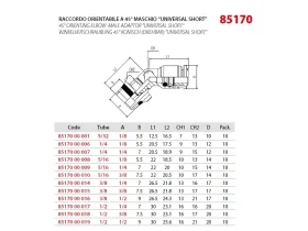 85170 - Otočná L45° přípojka MS/NI s vnějším kuž. záv. AR catalog-item_2683941_img_16553541227803