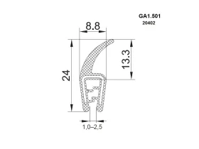 PIRELI-U EPDM 60°Sh GA1.501 catalog-item_2633966_img_16263511288643