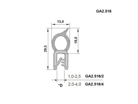 PIRELI-U EPDM 60°Sh GA2.516/2 catalog-item_2633972_img_16945974767569