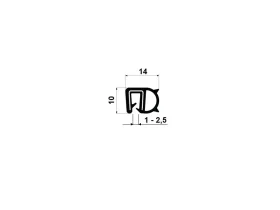 PIRELI-U EPDM 60° GA2.533