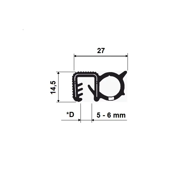 PIRELI-U EPDM 65° GA3.224/6 PIRELI-U EPDM 65° GA3.224/6