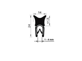 PIRELI-U PVC/EPDM GA1.110