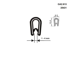 PIRELI-U EPDM GA2.613 70°Sh catalog-item_2651687_img_16263366142332