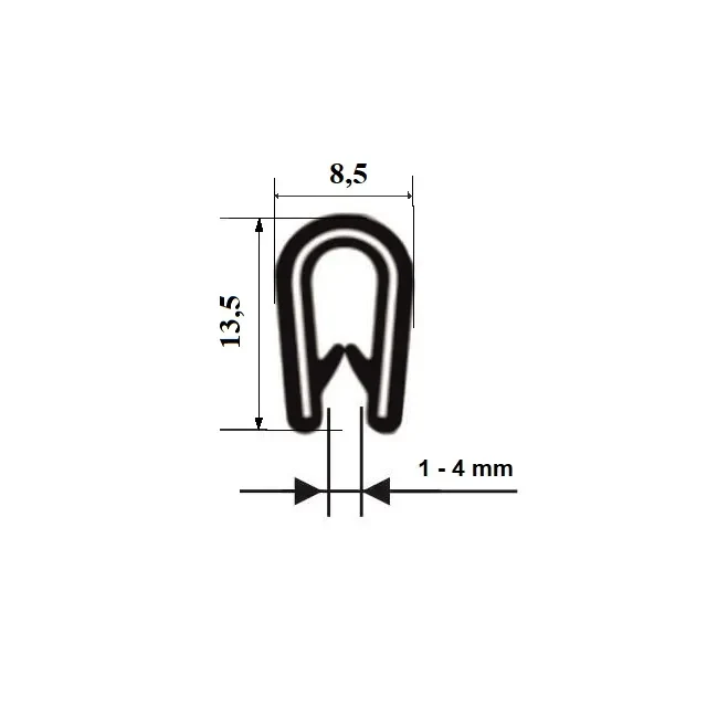 PIRELI-U EPDM GA2.613 70°Sh