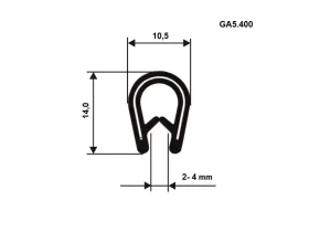 PIRELI-U EPDM SAMOZHÁŠIVÉ EN45545