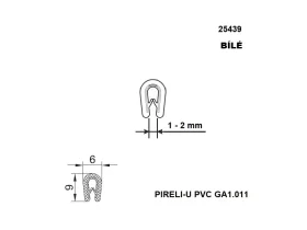 PIRELI-U PVC GA1.011 BÍLÉ catalog-item_2654032_img_16130133102315