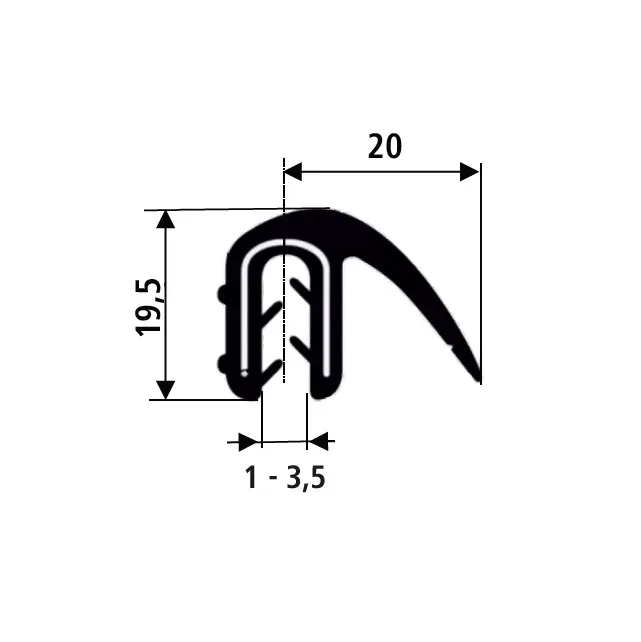 PIRELI-U PVC/EPDM GA1.526
