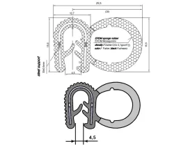 PIRELI-U EPDM 60° GA5050