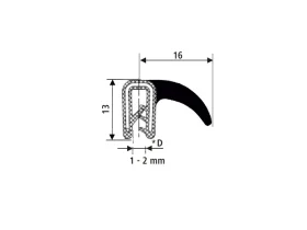 PIRELI-U EPDM 60°Sh A3074