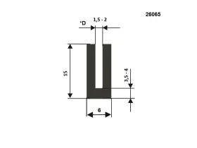 PROFIL TVAR U EPDM 70 ShA 26065 catalog-item_2651767_img_15955793536253