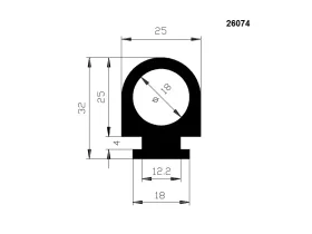 PROFIL EPDM 70° ShA 26074 catalog-item_2655867_img_16274765495851