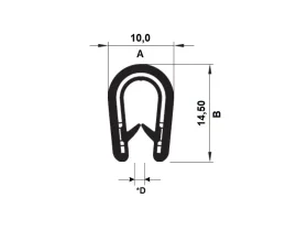 PIRELI-U PVC 78°Sh 17.0059