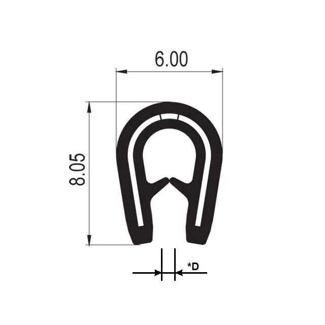 PIRELI-U PVC 78°Sh 17.0076